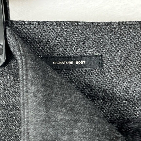 Talbots Signature Boot Grey Career Trousers Size 8 - Picture 13 of 15